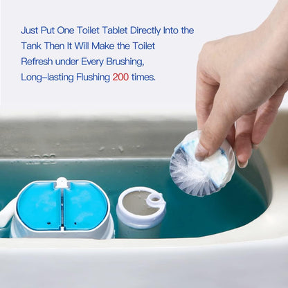 KIISIISO Toilet Bowl Cleaners 40 PACK,Long-Lasting Toilet Bowl Cleaner Tablets with