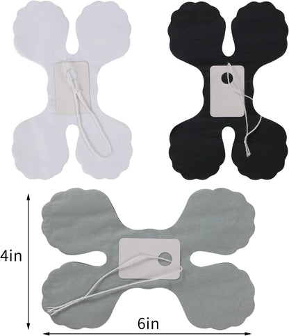 Black White-Silver Party-Decorations Streamers Garland - 157Ft Graduation Four-Leaf Clover Hanging