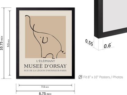 Poster Master Vintage Poster - Retro Minimalist Print - Gift for Artist, Housewarming - Elephant