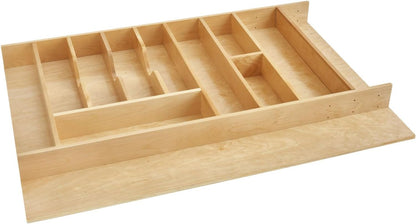 Rev-A-Shelf Trim-to-Fit Silverware Drawer Organizer For Kitchen Utensils, Cutlery Cabinet Storage