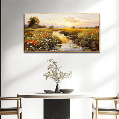 PHAOHUAXM Canvas Wall Art For Living Room Wall Decor For Bedroom Watercolour Painting Office