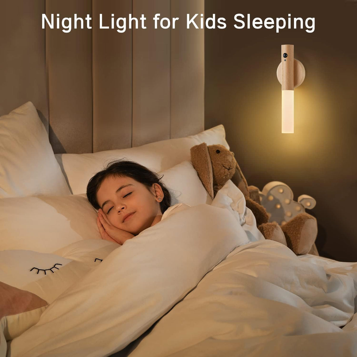 Montford Wall Sconces Set of Two Battery Operated, Motion Sensor Night Light Magnetic Wall Light