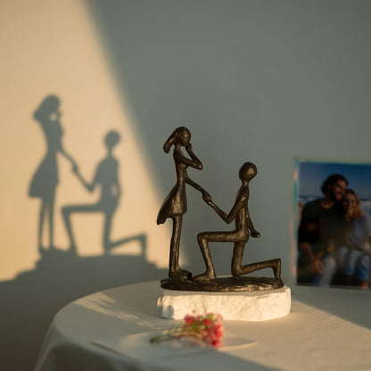 Sziqiqi Anniversary Wedding Gift for Couple: Iron 6th Anniversary Wedding Gifts for Her - Unique