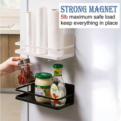 Magnetic Spice Rack Refrigerator Side Magnetic Spice Rack Kitchen Magnetic Shelf Magnetic Fridge