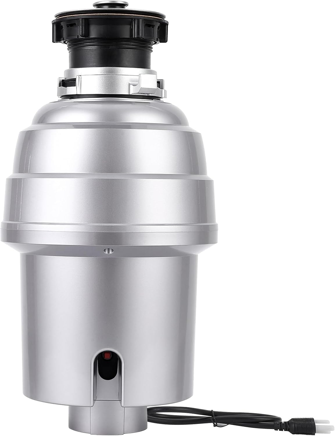 Powerful 1HP Stainless Steel Garbage Disposer, Dishwasher-Friendly and Continuous Feeding Waste