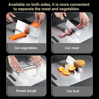 Titanium Cutting Board,100% Pure Titanium Cutting Boards for Kitchen, 2025 Double Sided Food-Grade
