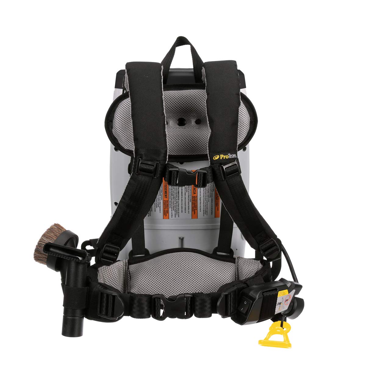 ProTeam Backpack Vacuums, ProVac FS 6 Commercial Backpack Vacuum with HEPA Media Filtration and