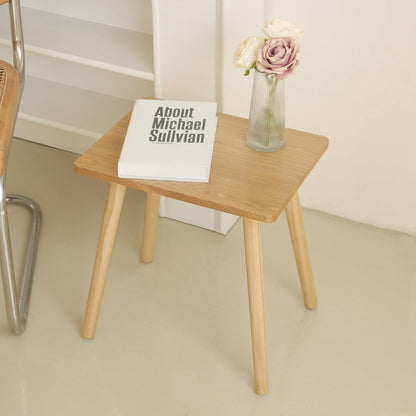 AWASEN Side Table, Small End Accent Table for Living Room Bedroom Office Small Spaces, Modern Wood