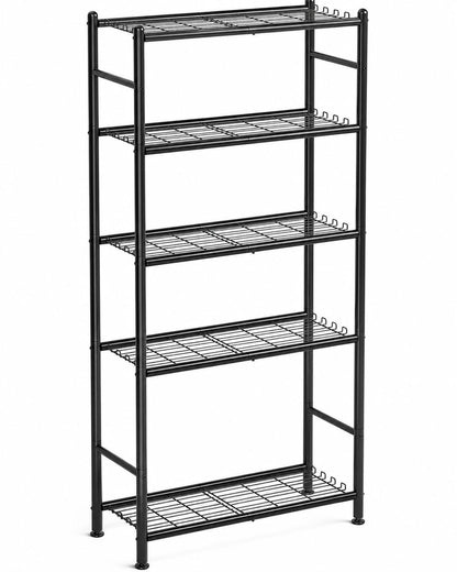 APEXCHASER Metal Storage Shelves 5-Tier, Wire Shelving Unit for Kitchen