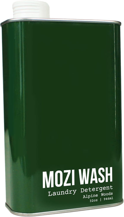 Laundry Detergent Liquid, Alpine Woods- Sandalwood, Pine & Patchouli, 50+ Loads, Concentrated, Non