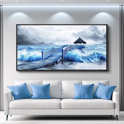 ZUITINGHUA Black Framed Canvas Wall Art For Living Room Wall Decor For Bedroom Office Wall