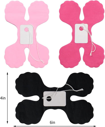 Hot Pink Black Party-Decorations Streamers Garland - 157Ft Four-Leaf Clover Hanging Banner, Wedding