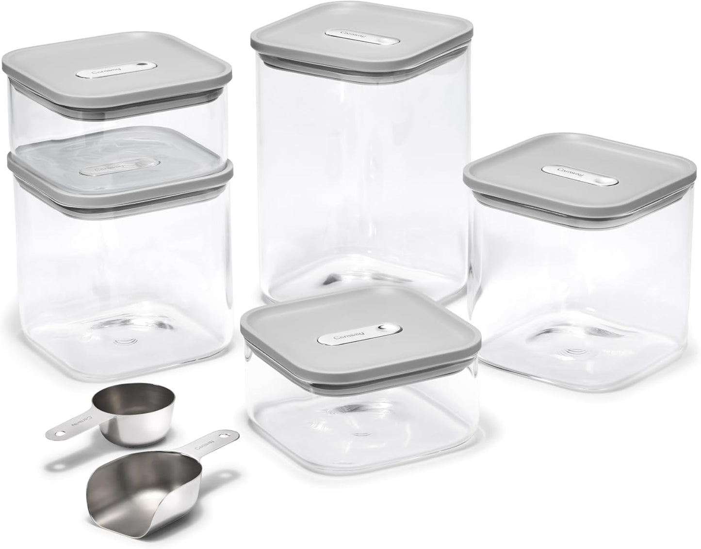 Caraway 14-Piece Glass Airtight Food Storage Containers with Lids – Non-Toxic, BPA-Free Kitchen