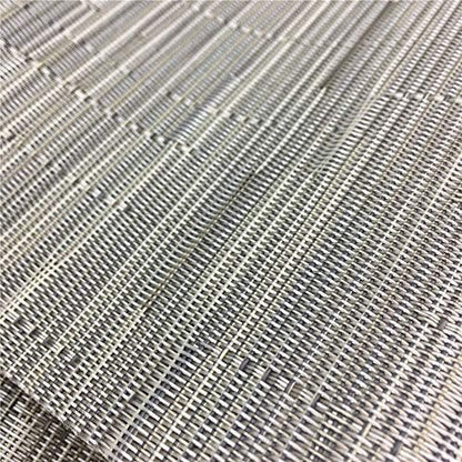 Red-A Placemats Set of 6 for Dining Table Heat-Resistant Washable Place Mats Woven Vinyl Kitchen