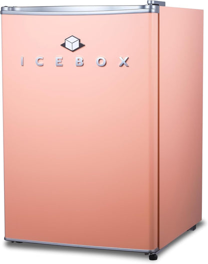 IBCR25BLS Compact, Energy Star Certified Small, Single Door Mini Fridge with Freezer Refrigerator