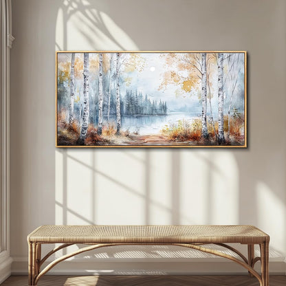 PHAOHUAXM Large Canvas Wall Art For Living Room Wall Decor For Bedroom Office Decorations Trees