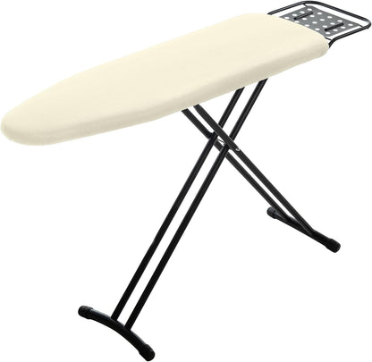 Ironing Board Full Size, RAINHOL Compact Iron Board with Iron Rest, Heat Resistant Cover with Ultra