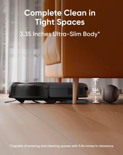 eufy Robot Vacuum Omni C20, Robot Vacuum and Mop Combo, Self Emptying, Auto Mop Washing and Auto