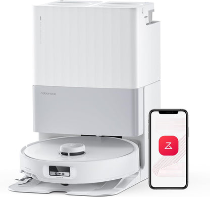 roborock Qrevo Edge Robot Vacuum and Mop, 18,500Pa Suction, Zero-Tangling, AdaptiLift Chassis, Al