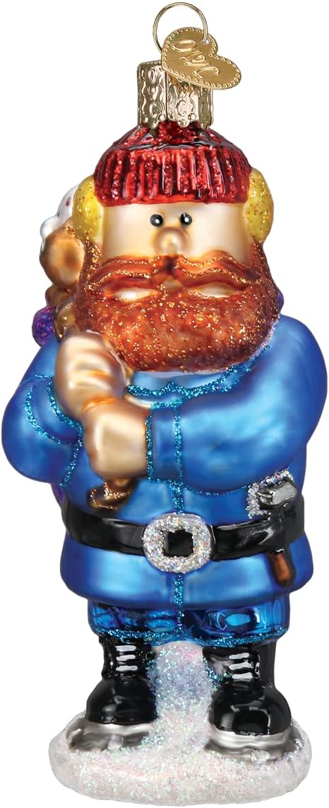 Old World Christmas Rudolph The Red-Nosed Reindeer Yukon Cornelius Glass Blown Ornament for