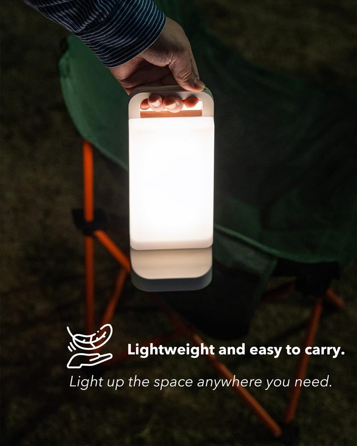 Camping Lantern, Solar Lanterns, Rechargeable Emergency Light Dimmable Camping Essential with USB