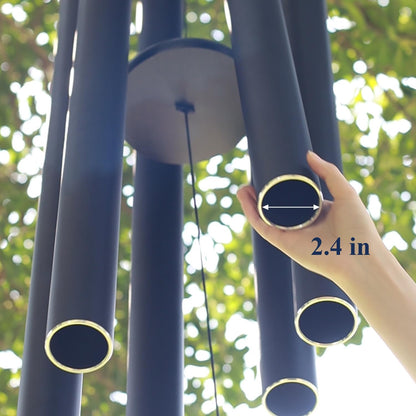 ASTARIN 90 Inch Wind Chimes for Outside with Precision Tuned, Extra Large Handcrafted Wind Chimes
