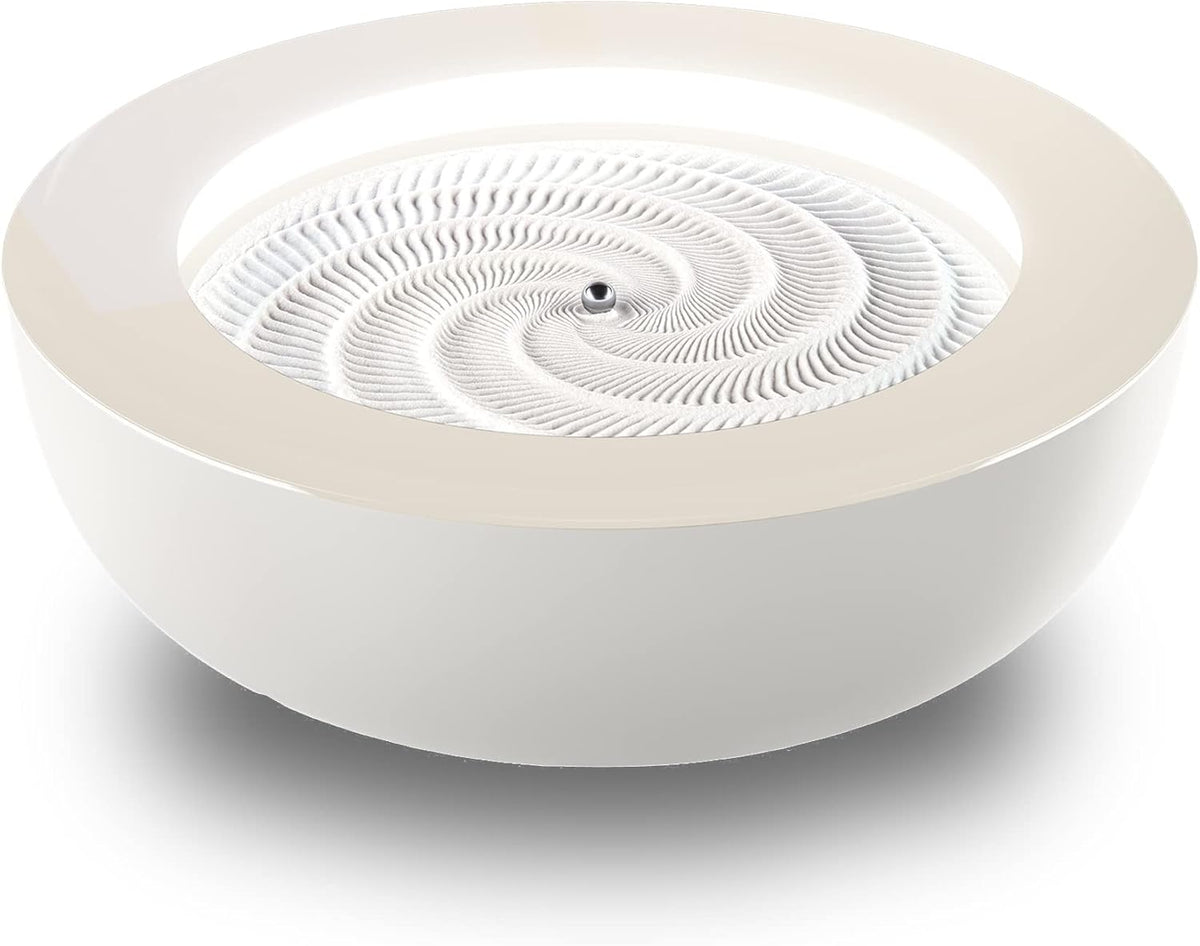 Homedics Drift Sandscape, Perpetual Motion Machine, Zen Garden, Meditation Accessories, Decorative