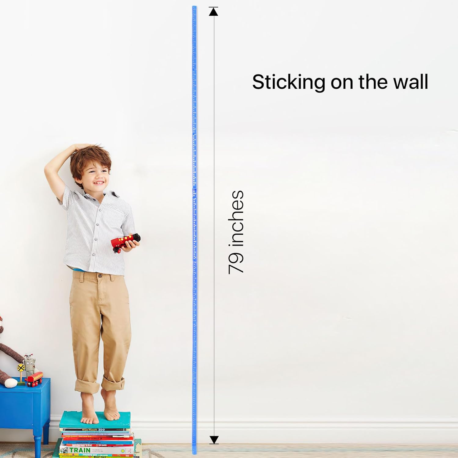 Height Measurement for Wall, Children Height Chart Ruler, Portable 3D Removable Growth Chart, Wall