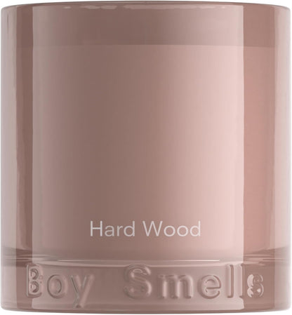 Boy Smells Hard Wood Leather Candle - 8.5 oz - Home Candle with Black Pepper, Leather and Cedarwood