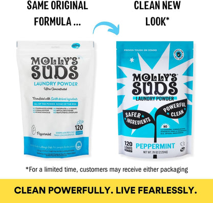 Molly's Suds Original Laundry Detergent Powder | Clean Laundry Detergent Powder for Sensitive Skin