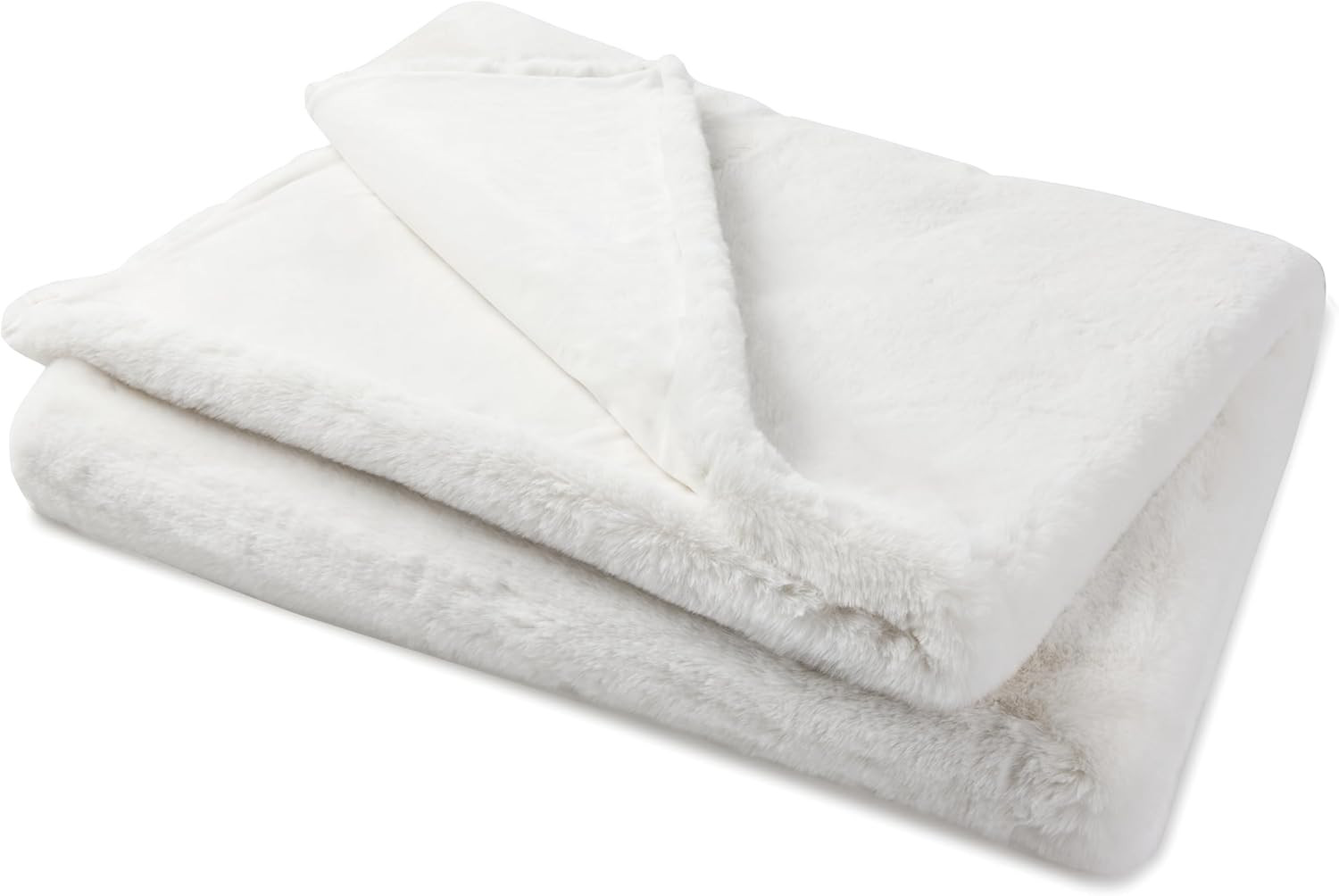 Nuzzie Snuggle Luxe Premium Soft Eco-Conscious Cozy Throw Blanket for Perfect Comfort - Vanilla