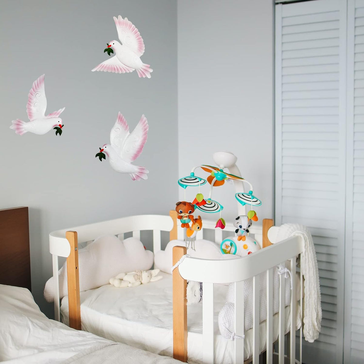 J-Fly Dove Wall Decor Metal Wall Decor Outdoor Indoor Ornament Suitable For Bathroom Living Room