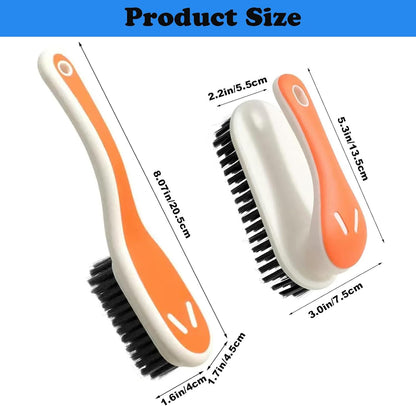Soft Bristle Scrub Cleaning Brush Stain Remover Brush Fabric Cleaning Brush Laundry Brush Small