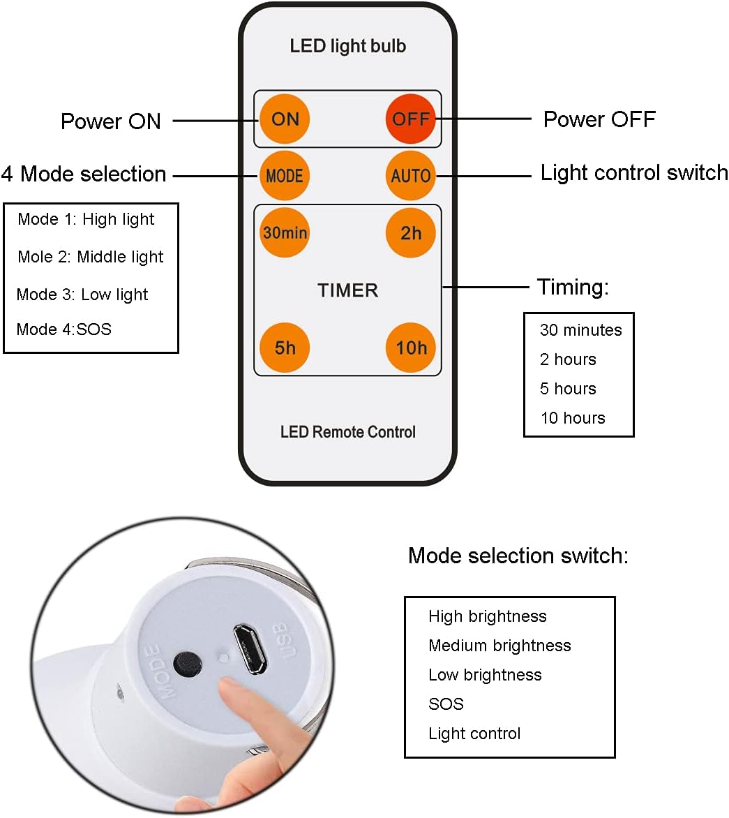 Solar Light Bulb Portable 350LM Solar Powered Camping Light Led Lantern Outdoor for Lamp Light