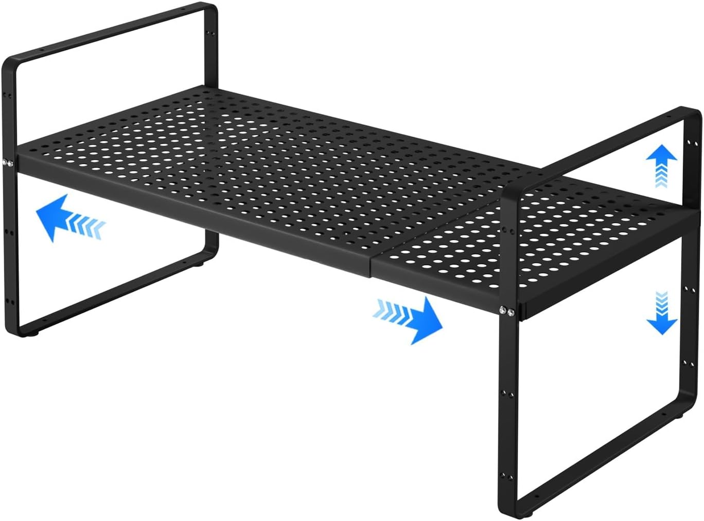Expandable Kitchen Shelf Organizers, Kitchen Cabinet Organizer Stand Rack Organization for