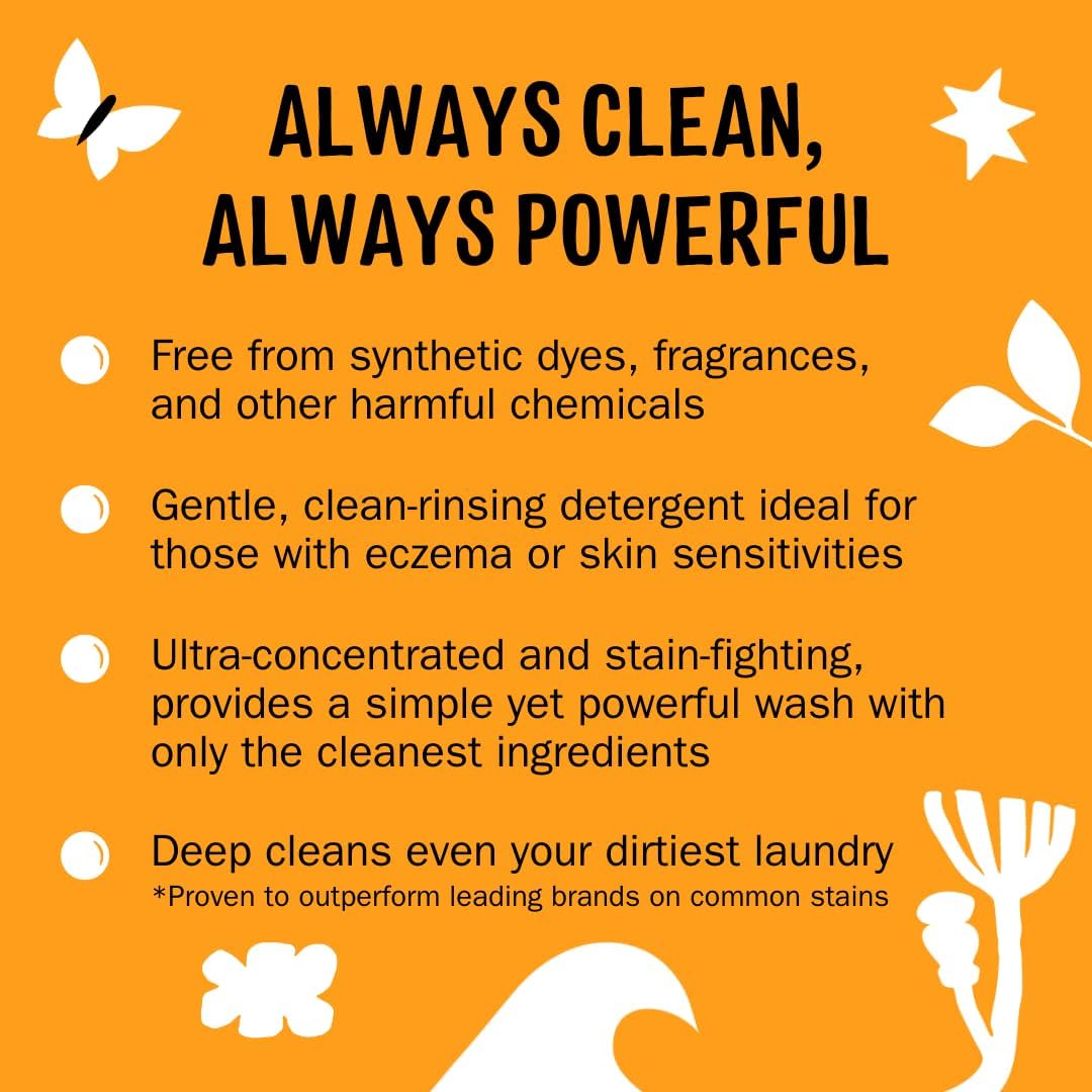 Molly's Suds Original Laundry Detergent Powder | Clean Laundry Detergent Powder for Sensitive Skin
