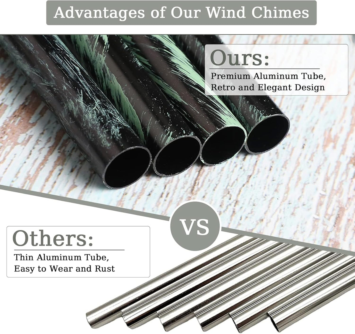 Wind Chimes for Outside, 33" Butterfly Wind Chimes Outdoor, Gifts for Women Mom Grandma Birthday