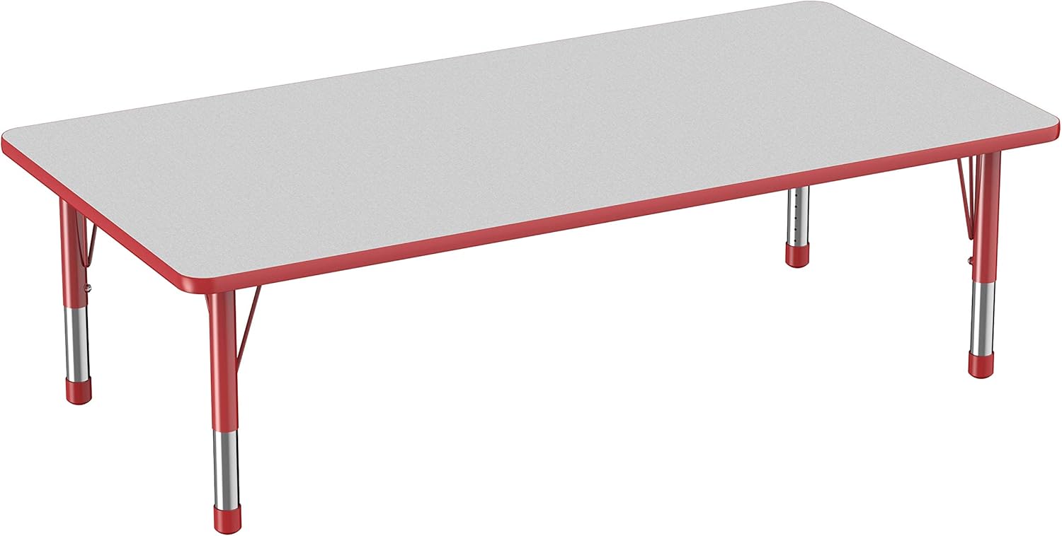 Factory Direct Partners FDP Rectangle Activity School and Classroom Kids Table (36 x 72 inch)
