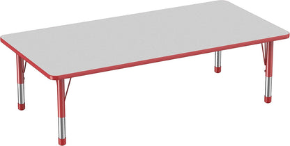 Factory Direct Partners FDP Rectangle Activity School and Classroom Kids Table (36 x 72 inch)