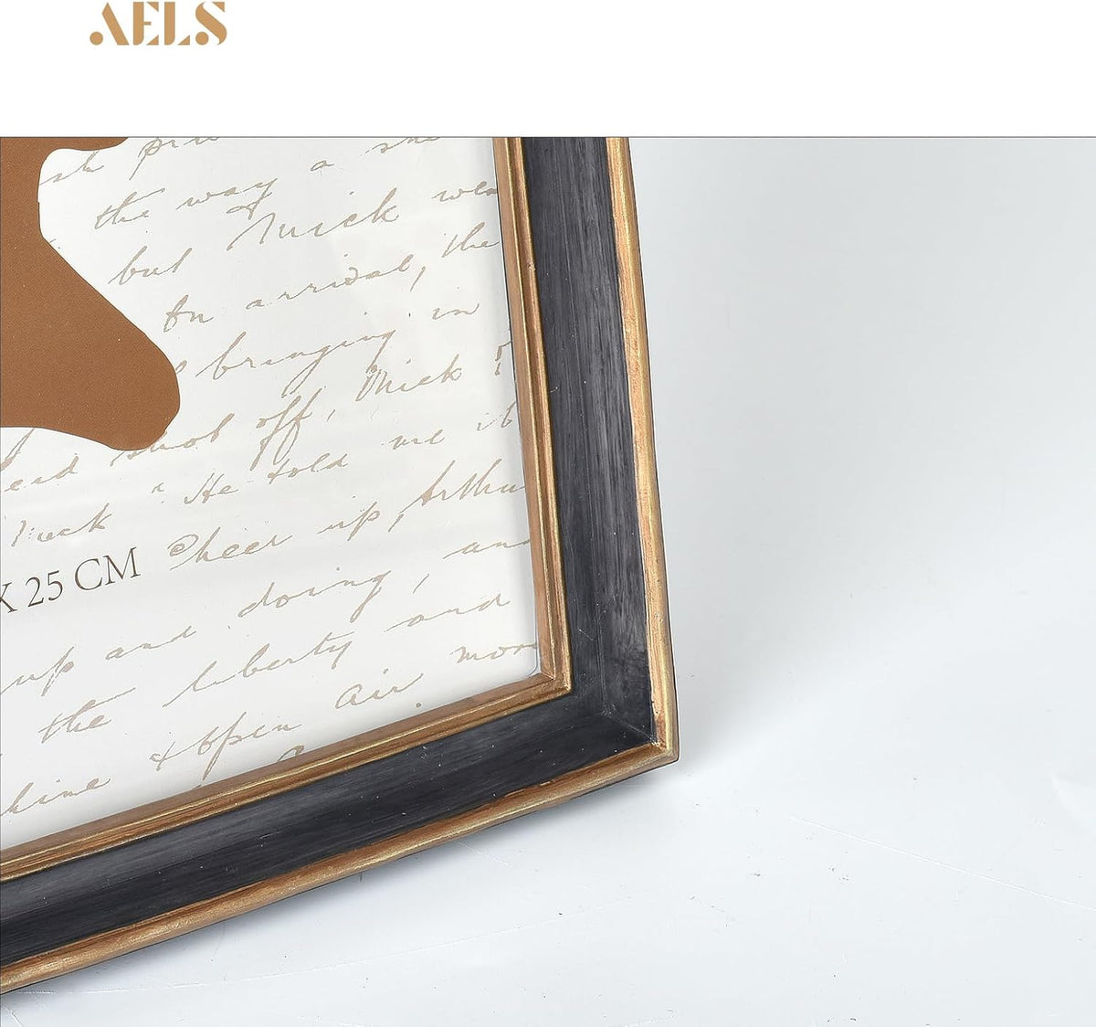 AELS 8x10 Inch Vintage Picture Frame, Elegant Antique Photo Frames with Glass Front, Photo Display
