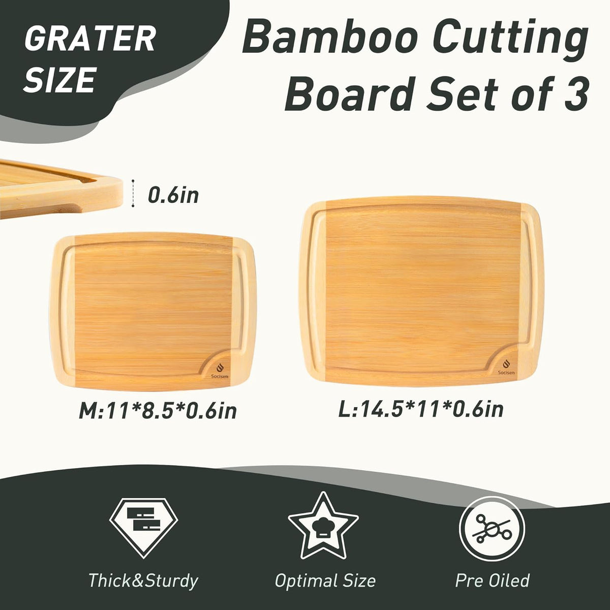 Bamboo Cutting Board Set Non Slip Feet Over Sink Brides Her Wedding Day Bridal Shower Engaged