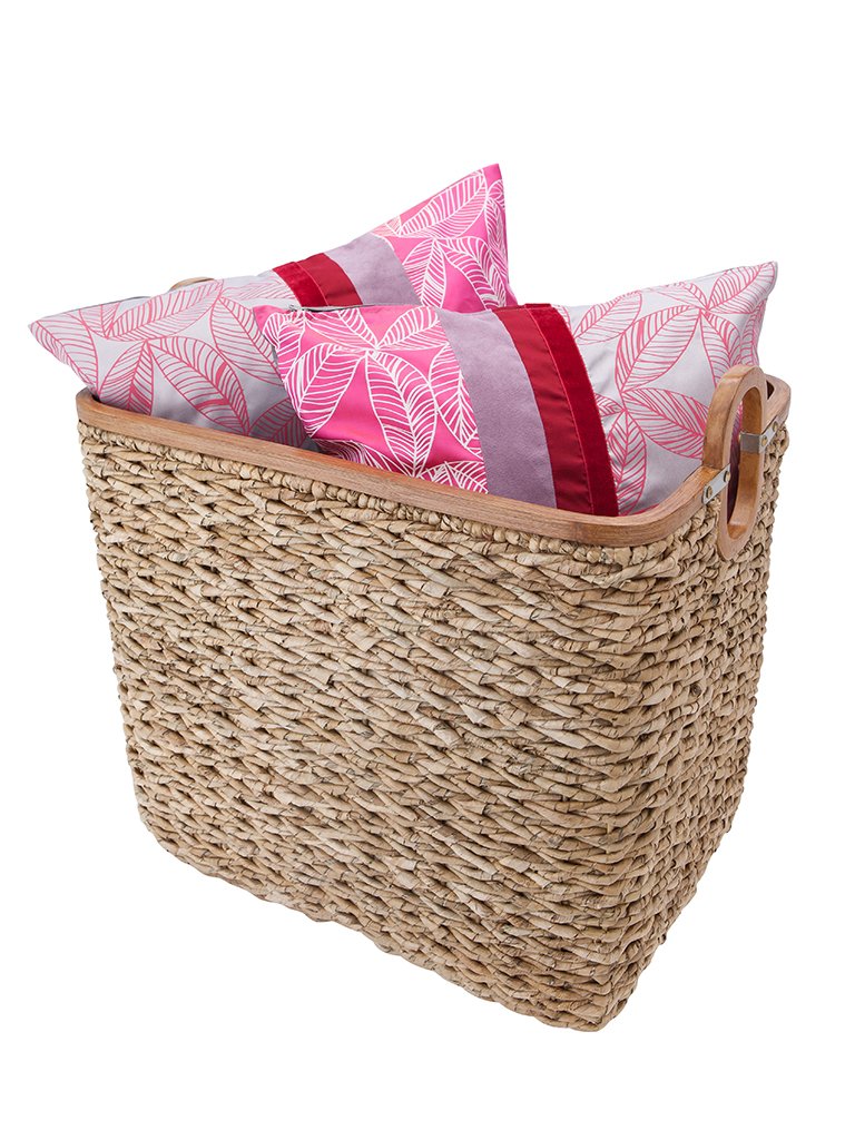 KOUBOO Sea Grass Anson Storage Basket, Versatile Basket, Laundry Room Organizer, Cube Storage