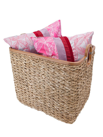 KOUBOO Sea Grass Anson Storage Basket, Versatile Basket, Laundry Room Organizer, Cube Storage