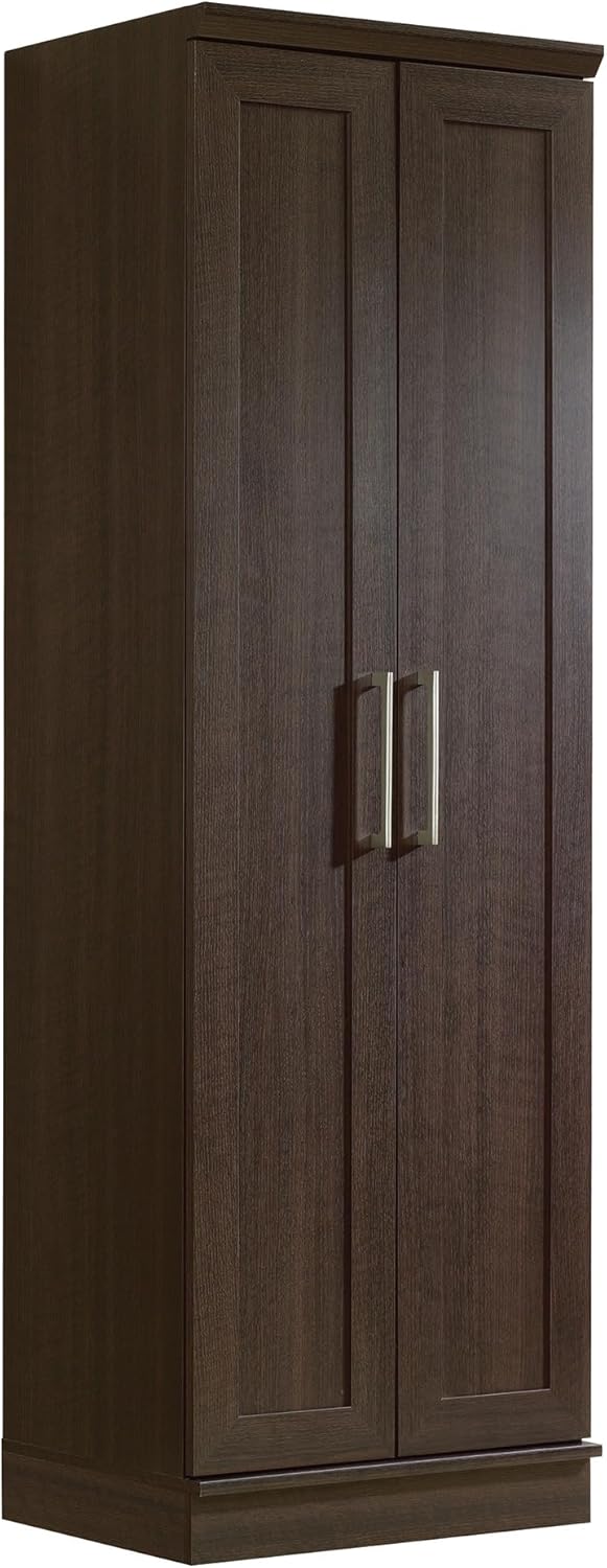 Sauder HomePlus Kitchen Pantry Storage Cabinet with Adjustable Shelves, Laundry Bathroom, L: 23.31"