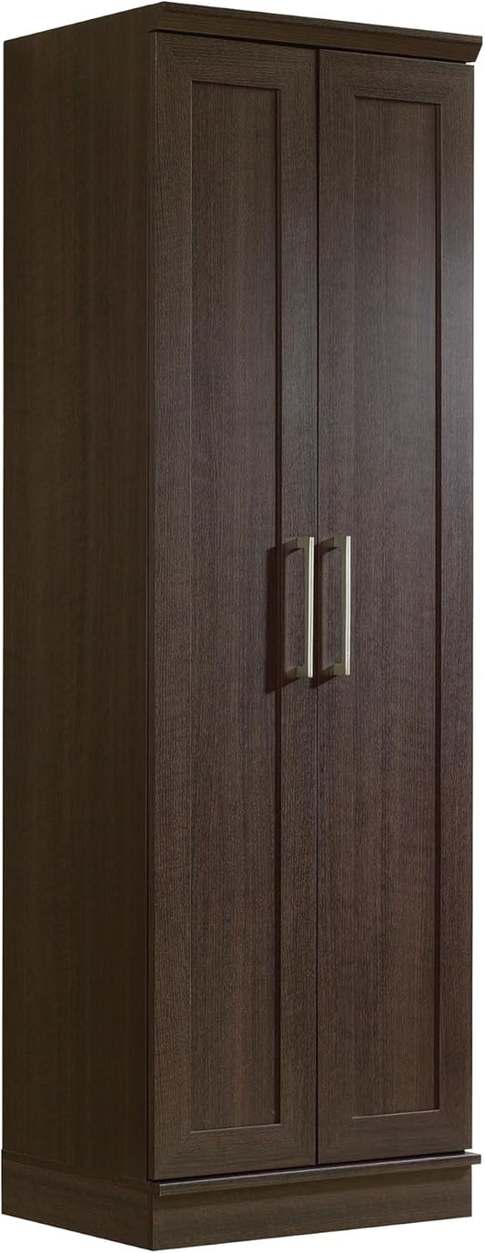 Sauder HomePlus Kitchen Pantry Storage Cabinet with Adjustable Shelves, Laundry Bathroom, L: 23.31"