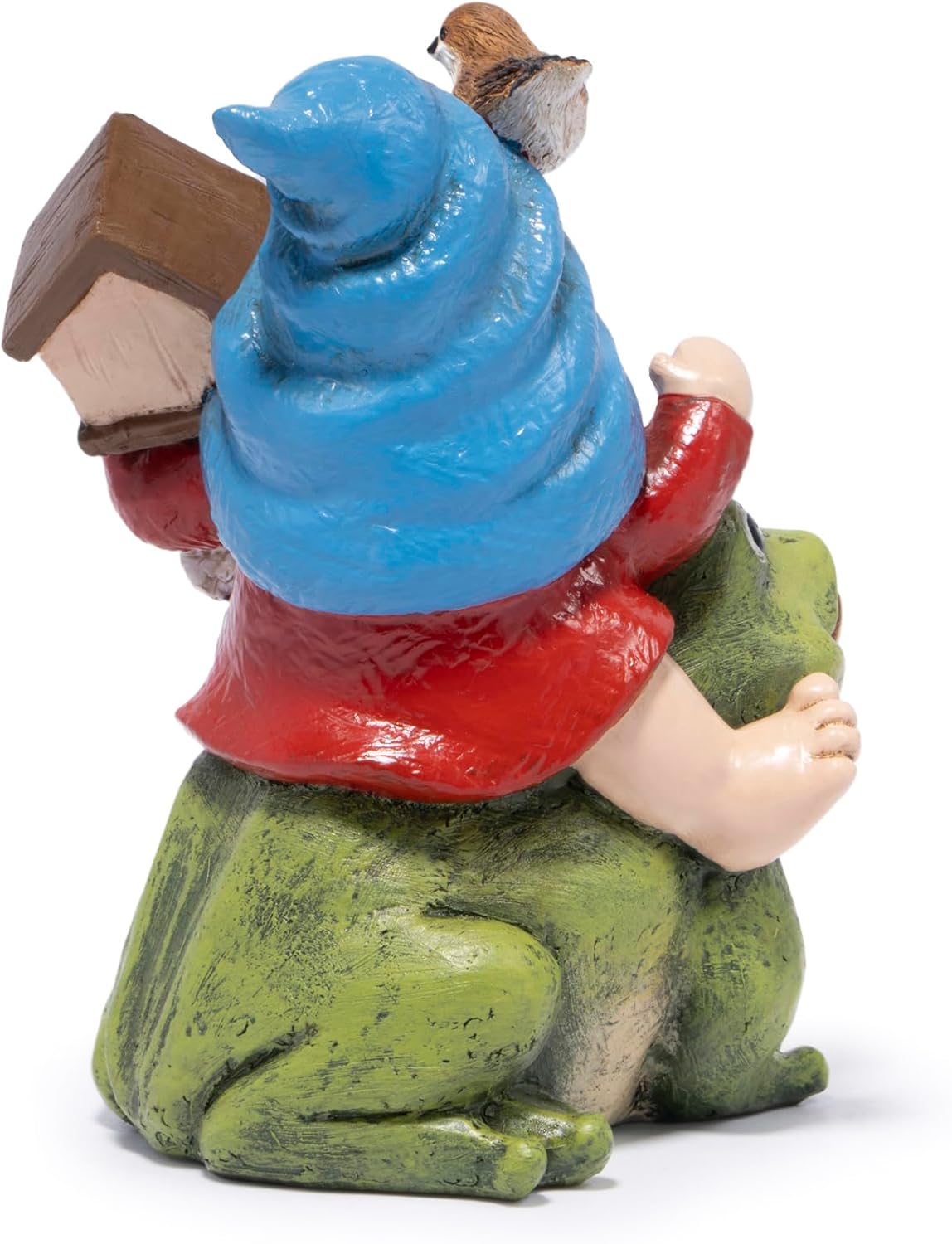 Hodao Spring Garden Gnome Decoration Flower Animal Ornaments Decor Gifts Spring Gnomes for Garden