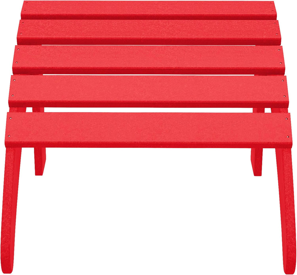 WestinTrends Outdoor Ottoman, Patio Adirondack Ottoman Foot Rest, All Weather Poly Lumber Folding