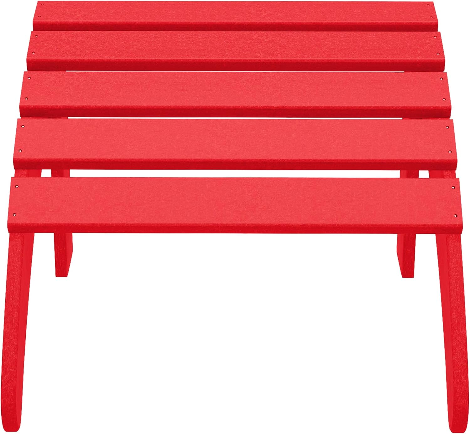 WestinTrends Outdoor Ottoman, Patio Adirondack Ottoman Foot Rest, All Weather Poly Lumber Folding