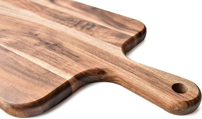 Acacia Wood Cutting Board - Wooden Kitchen Cutting Board for Meat, Cheese, Bread,Vegetables