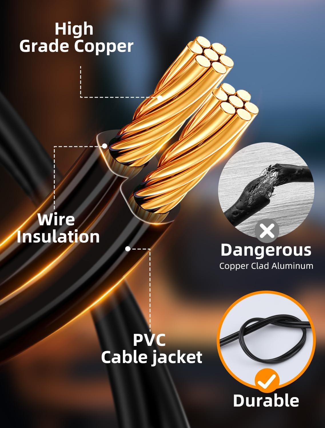 Outdoor Patio String Lights: S14 Shatterproof Bulb Outside Waterproof Light - 50Ft 15M Remote